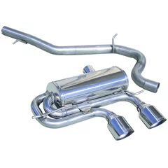 Echappement Final Inoxcar  102mm Racing Look pour VW GOLF VI (5K1)  2.0 R 4motion 270cv