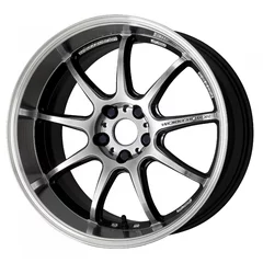 <h2>Work Emotion D9R</h2>Glim Silver Diamond Cut Rim