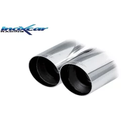 Echappement Final Inoxcar  2x80mm  Racing Angled pour VW POLO V (6R1, 6C1)  1.4 TSI 140cv