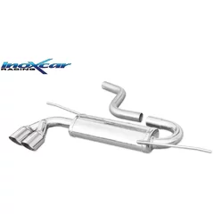 Echappement Final Inoxcar  2x80mm  Racing Angled