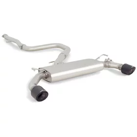 GPF-Back avec système de clapets Remus à Clapets 3" 102mm Carbon