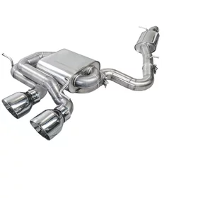 Cat-Back avec système de clapets Bull-X Ego-X 102mm Straight Cut