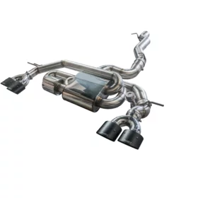 Cat-Back mit Klappensystem Bull-X Ego-X 4x101mm Carbon