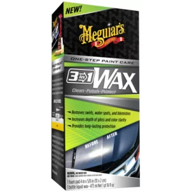  Meguiars 3 in 1 Wax, Water Spot & Swirl Remover 