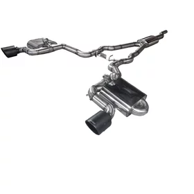OPF-Back mit Klappensystem Bull-X  3" 2x102mm Carbon