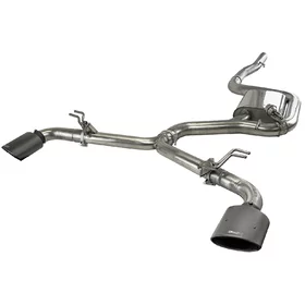 Cat-Back mit Klappensystem Bull-X  2.75" 145x90 Carbon