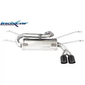 Echappement Final Inoxcar  2x80mm Ceramic Black