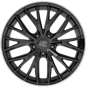 MSW 44 - GLOSS BLACK+DIAMOND LIP