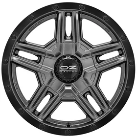 OZ RALLY ADVENTURE - MATT GRAPHITE BLACK LIP + RIVETS