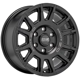 OZ RALLY LEGEND - MATT BLACK + DARK LETTERING