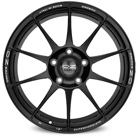 OZ SUPERFORGIATA - MATT BLACK CON SCRITTE DI FRESATURA