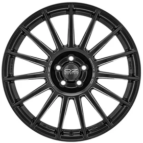 OZ SUPERTURISMO DAKAR - MATT BLACK SILVER LETTERING