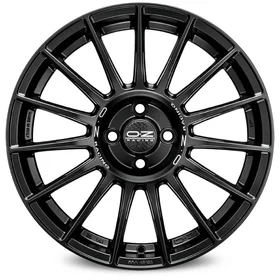 OZ SUPERTURISMO LM - MATT BLACK SILVER LETTERING