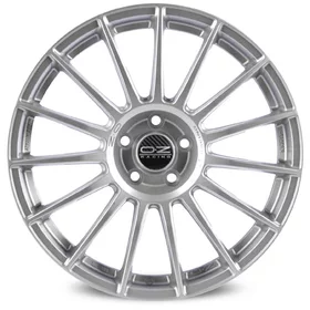 OZ SUPERTURISMO LM - MATT RACE SILVER BLACK LETTERING