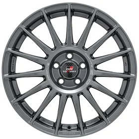 OZ SUPERTURISMO TGR-WRT - MATT BLACK + SILVER LETTERING