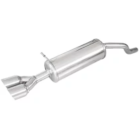 Endschalldämpfer Inoxcar  2x80mm Racing Angled