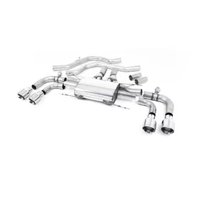 Cat-Back Milltek  2.75" Quad 100mm GT100