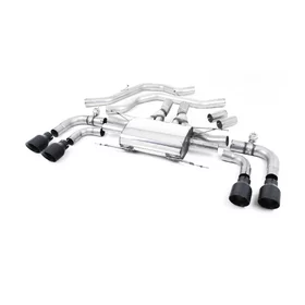 Cat-Back Milltek  2.75" Quad 100mm GT100