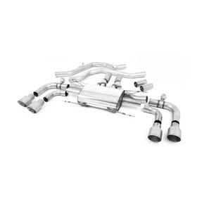 Cat-Back Milltek  2.75" Quad 100mm GT100