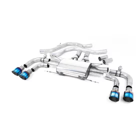 Cat-Back Milltek  2.75" Quad 100mm GT100