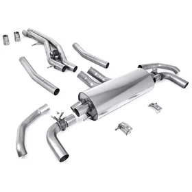 GPF-Back Milltek  3" (Sorties d'origine)