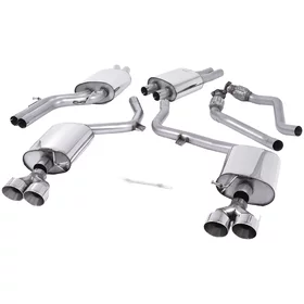 Cat-Back Milltek  60.3 Quad GT-100 Polished