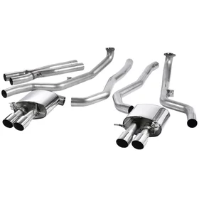 Cat-Back Milltek  3" Quad 90mm GT90
