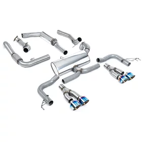 Cat-Back Milltek  3" GT-100 Burnt Titanium