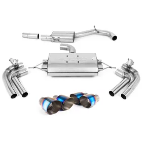 GPF-Back Milltek  3" Quad 100mm GT100