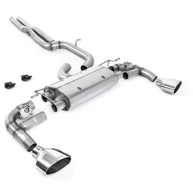 GPF-Back Milltek  3.15" 150 X 95mm Polished Oval