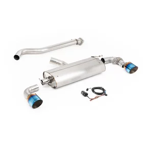GPF-Back Milltek  3" GT-115 Burnt/Blue Titanium