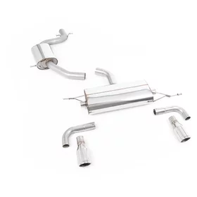 Cat-Back Milltek  69.85 Dual 90mm Jet