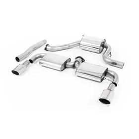 Cat-Back Milltek  3" Oval Jet Polished Tips