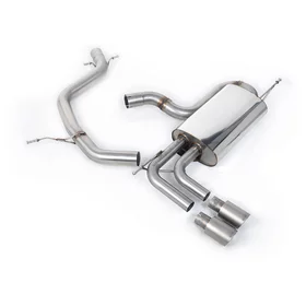 Cat-Back Milltek  69.85 Twin 80mm GT80