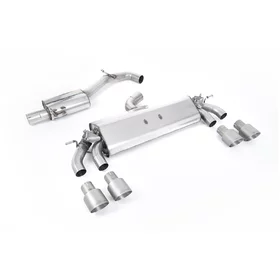 Cat-Back Milltek  3" Quad 100mm GT100