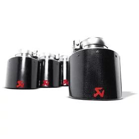 Embouts d'échappement Akrapovic  Carbon