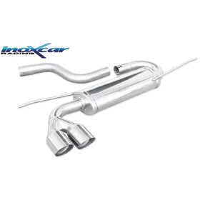 Echappement Final Inoxcar  2x80mm Racing Angled