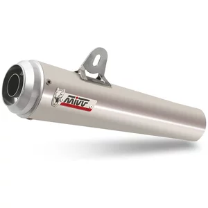 Silencieux Double Mivv X-cone Inox/Alu cap