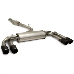 GPF-Back Remus à Clapets 3" 2x102mm Carbon pour CUPRA FORMENTOR (KM7, KMP)  2.5 VZ5 4Drive 390cv