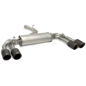 GPF-Back avec système de clapets Remus  3" 2x102mm Carbon pour VW GOLF VIII (CD1, DA1)  2.0 TSI R 4motion 320cv