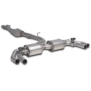 GPF-Back Remus à Clapets 3" (Sorties d'origine) pour AUDI A3 Limousine (8YS, 8YM)  RS3 TFSI quattro 400cv