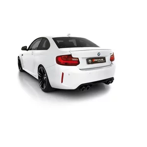 Echappement Final Remus  2.75" 102mm Carbon pour BMW 2 Coupé (F22, F87)  M2 Competition 411cv