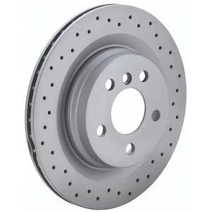 Bremsscheibe Hinten Gelochten Zimmermann Sport Coat Z für VW GOLF V (1K1)  1.4 FSI 90ps