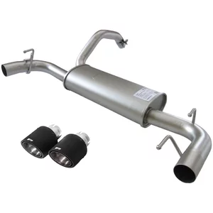 Echappement Final Remus  102mm Carbon pour ABARTH 500 / 595 / 695  1.4 (312.AXF11, 312.AXF1A) 180cv