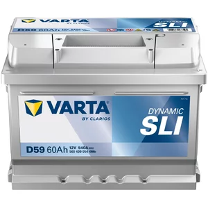 Autobatterie Varta D59 Dynamic SLI 12V 60Ah  540A