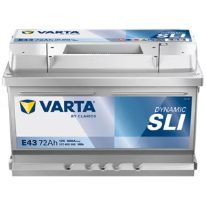 Autobatterie Varta E43 Dynamic SLI 12V 72Ah  680A