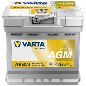 Autobatterie Varta A9 Dynamic AGM 12V 50Ah  540A