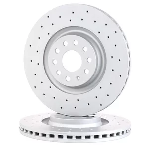 Bremsscheibe Vorne Gelochten Zimmermann Sport Coat Z für SEAT LEON ST (5F8)  2.0 Cupra 265ps