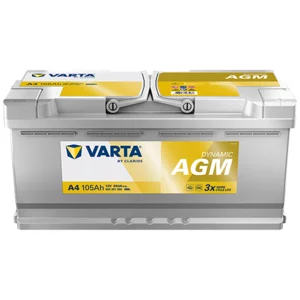 Autobatterie Varta A4 Dynamic AGM 12V 105Ah  950A