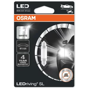 Ampoules Led Osram LEDriving SL C5W Cool White 41mm 1W 6000K 